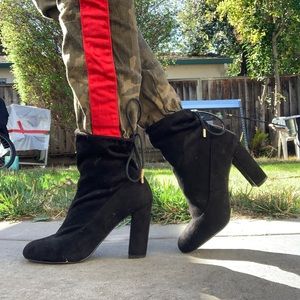 Black booties for going out! Pairs well with any outfit!